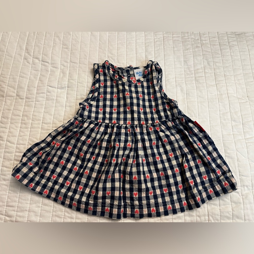 Vintage Osh Gosh baby b’gosh checkered dress